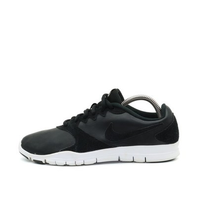 Nike Damen Flex Essential TR Schuhe Schwarz Leder Low-Top Sneaker EU 37.5