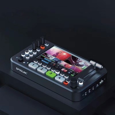 SPROLINK NeoLIVE R2 Plus Video Switcher Support Type-C Acquisition 2CH HDMI Out