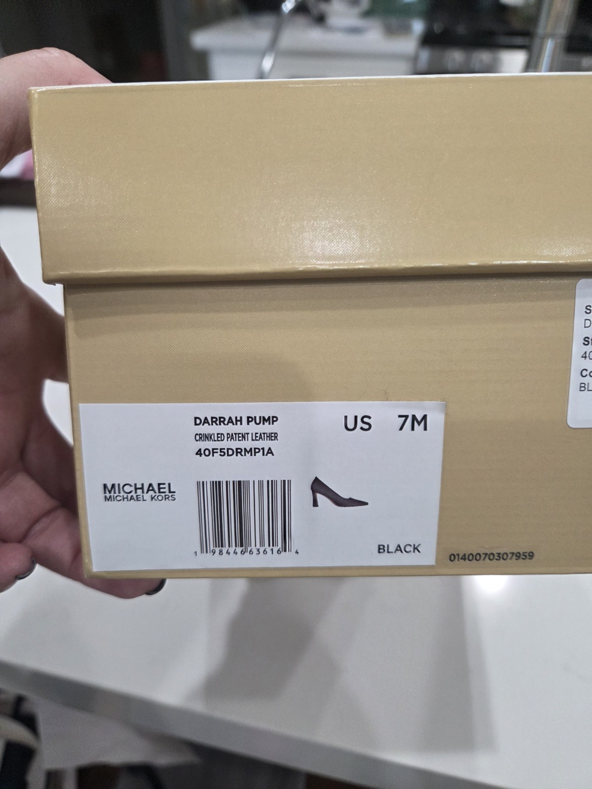 Michael Kors Women Darrah Pump Black Shoes SIZE 7 NIB thumbnail 5