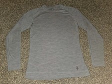 Smartwool Medium Long Sleeve Gray Base Layer