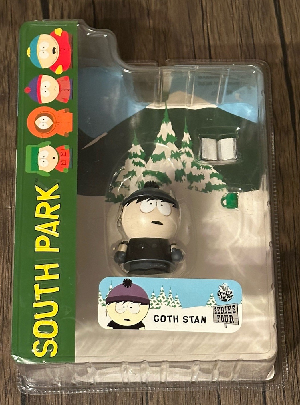 Mezco Toyz South Park Series 4 Goth Stan Action Figure 2006 NEW! SEALED!! RARE!!