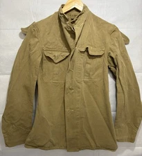 WW1 Uniform Span Am USMC Marine Corp Summer Tunic SMALL Top Jacket Original Nice