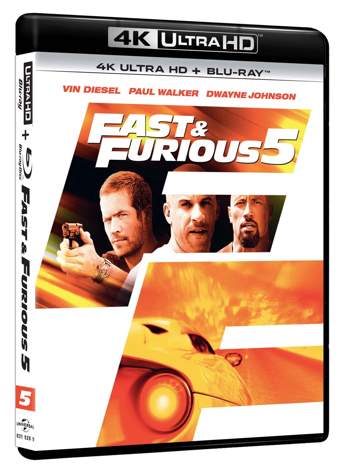 Blu-Ray Fast And Furious 5 (4K Ultra Hd+Blu-Ray)