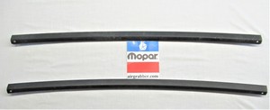 Details About 71 72 73 74 Dodge Charger Super Bee Rallye Interior Side Steel Window Trim Black