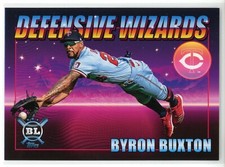 2021 Topps Big League Baseball Defensive Wizards #12 Byron Buxton (Twins)