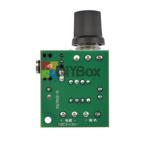 LM386 Mini Audio Amplifier Board Mono DC 3-12V 10W Volume Control Module DIY - - Picture 2 of 9