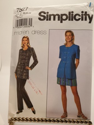Plus Size Women's Clothing Sewing Patterns - Pick and Choose From Dropdown List