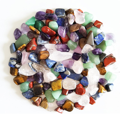 1kg Tumbled Stones Bulk Mixed Crystals Gemstones Large 18-30mm Wholesale