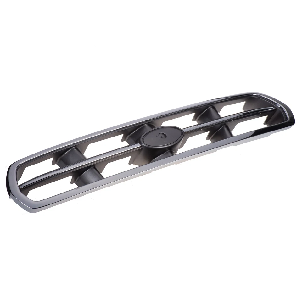 Conjunto de rejilla de parachoques delantero cromado 91121AE460 NUEVO OEM 2003-2006 Subaru Baja Foto 2 de 4