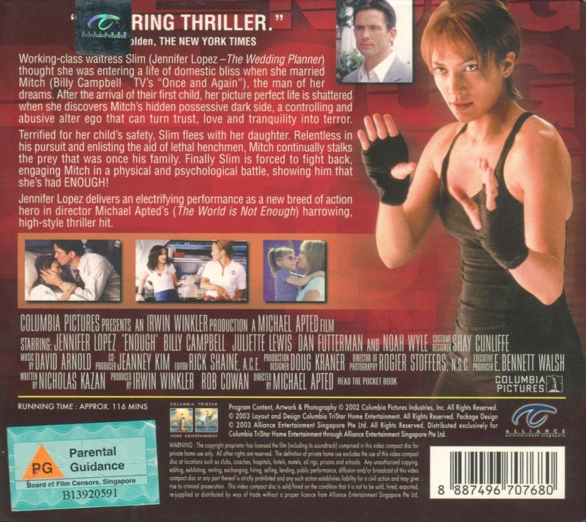2002 Enough - Jennifer Lopez Original Video CD VCD Set Rare