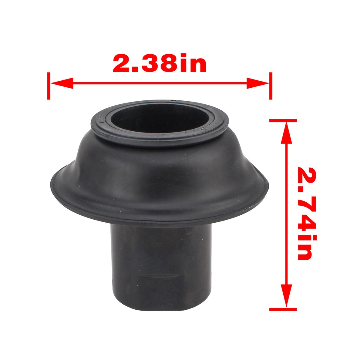 2x Carburetor Piston Slide Diaphragms For 88-1996 Honda Shadow 