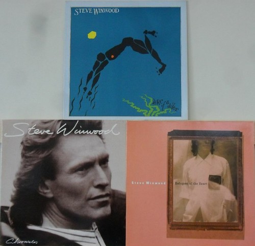 Steve Winwood Vinyl Bundle Sammlung 3x LP: Chronicles, Refugees Of The Heart, ..