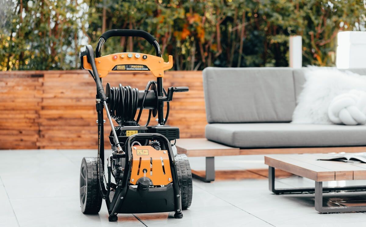 POWERFUL 272 BAR 3950PSI PETROL PRESSURE WASHER JET WASH PATIO CLEANER