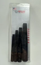 Wilde Tool #89 4pc Large Screw & Bolt Square Extractor Set MADE IN USA w/ Case