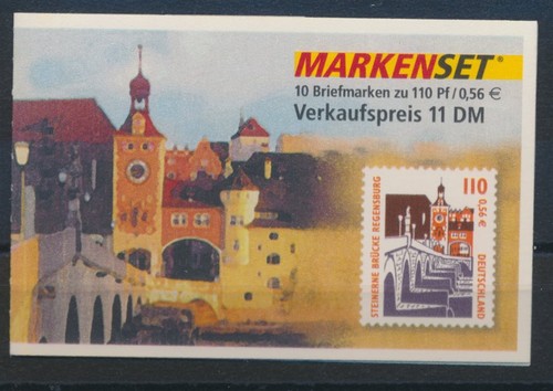 686045) Bund Markenheft Nr.42oZ gestempelt Sehenswürdigkeiten