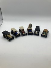 Lot of 6 Vintage Reader's Digest Classic Cars Diecast  Plastic