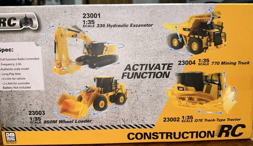 Diecast Masters 1:35 Rc Cat 770 Mining Truck Scale Model Kids Play Toy Set 8y+ - Picture 5 of 6