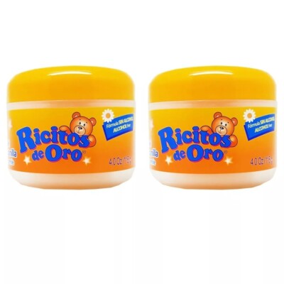 2Pack Ricitos Chamomile Baby Styling Gel. Natural and Alcohol Free. 4.0 Fl.Oz