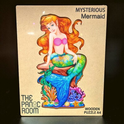 Holzpuzzle The Little Mermaid A3 Größe - Mysterious Mermaid