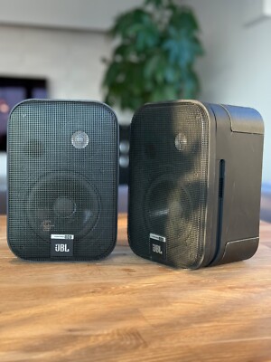JBL Control One - Paar - Schwarz, Regallautsprecher Studio-Monitor-Lautsprecher