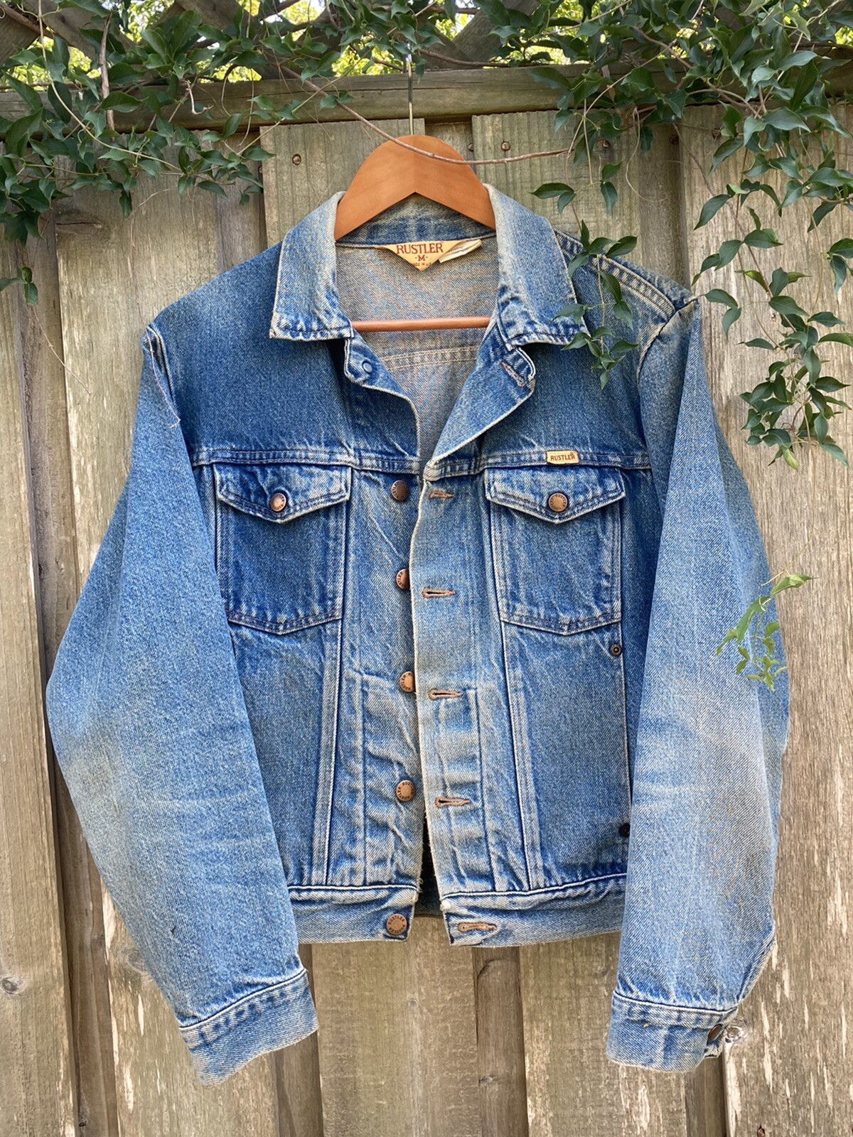 rustler denim jacket