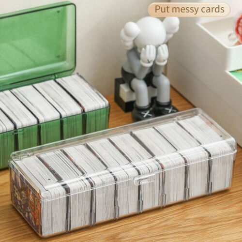 Transparent Hot Trading Card Deck Box Large Capacity Container Card Organize _cu - Picture 1 of 11
