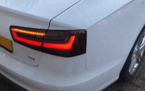 Audi A6 C7 4G Pre-Facelift Saloon Semi Dynamic LED Indicator Adapter Rear Light - Picture 4 of 7