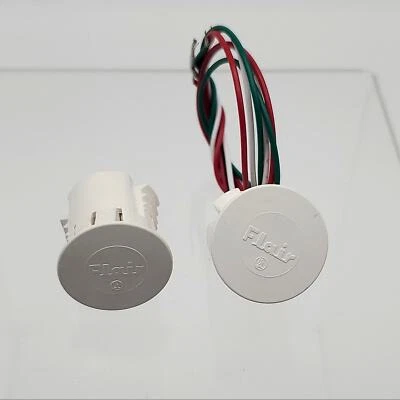 SDC MC-4 Door Status Sensor Magnetic SPDT 50mA 30VDC 3/4" Diam 1" Deep White