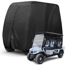 4 Passenger Golf Cart Cover Zipper Outdoor Waterproof For Evolution Forester D5
