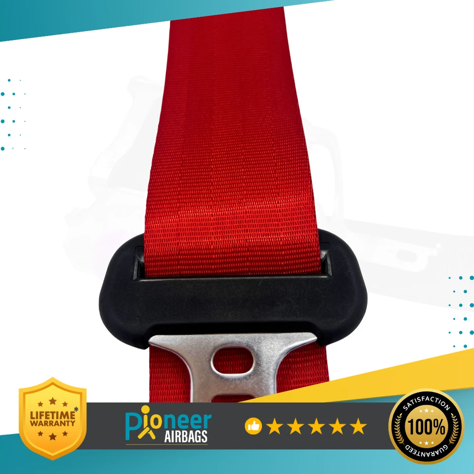 SEAT BELT WEBBING REPLACEMENT SERVICE ALL MAKES & MODELS - RED - 24h - Image 2 of 4