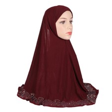Muslim Ramadan Women Hijab Large Khimar Scarf Shawl Prayer Turban Wrap Headscarf