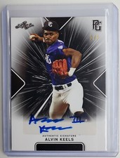 2021 LeafPerfect Game Alvin Keels Autograph RC 1/1 Auto