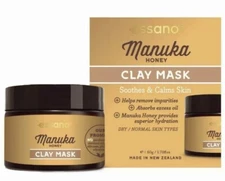 Essano Manuka Honey CLAY MASK ~ Dry/ Normal Skin, 1.7 Oz. New!
