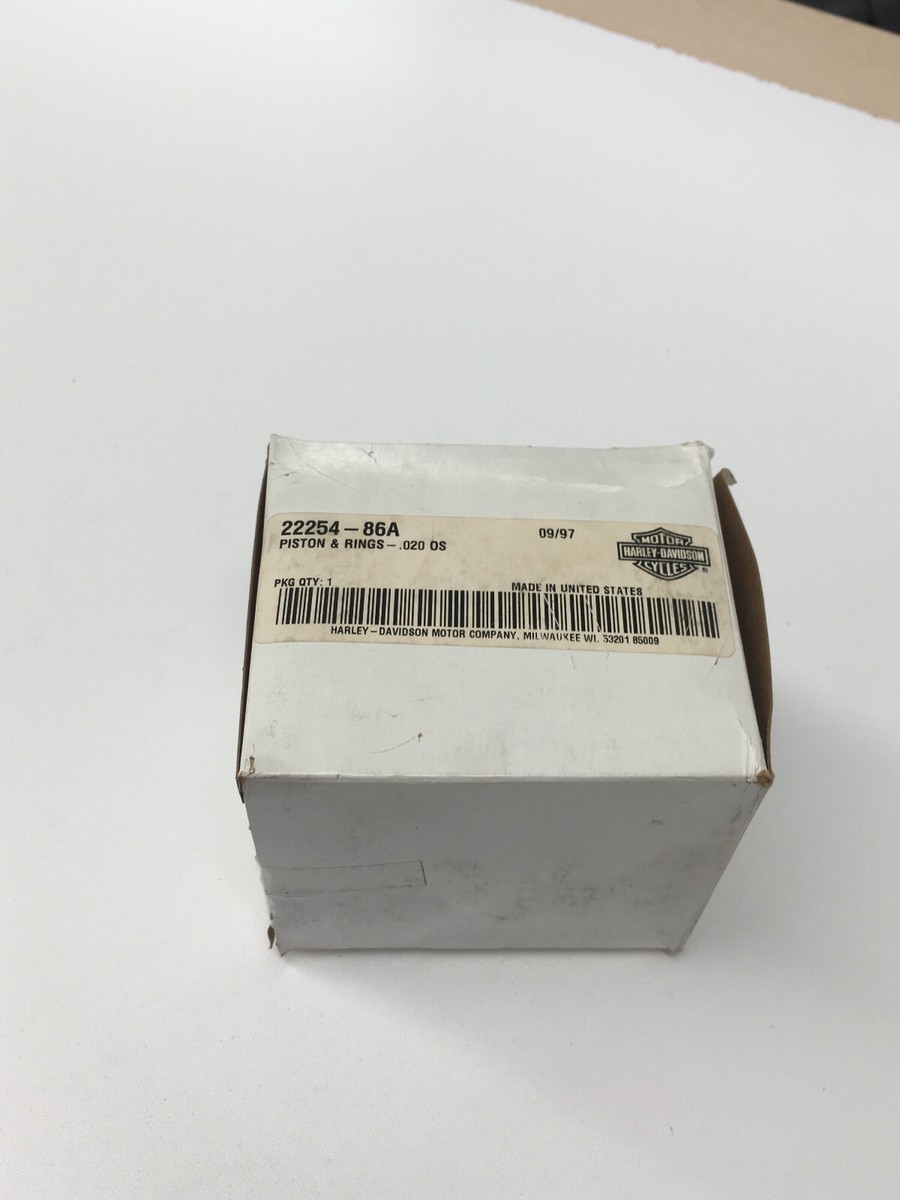 デザイン NOS OEM Genuine Harley Davidson Piston And Rings 0.020 OS P