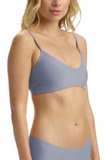 Commando Butter Bralette in Pebble Blue L49141 Size Small
