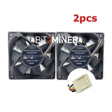 BITMAIN ANTMINER FAN DFB380012000T S15 T15 S17 T17 S19 Z11 FAN 7000RPM By FedEx