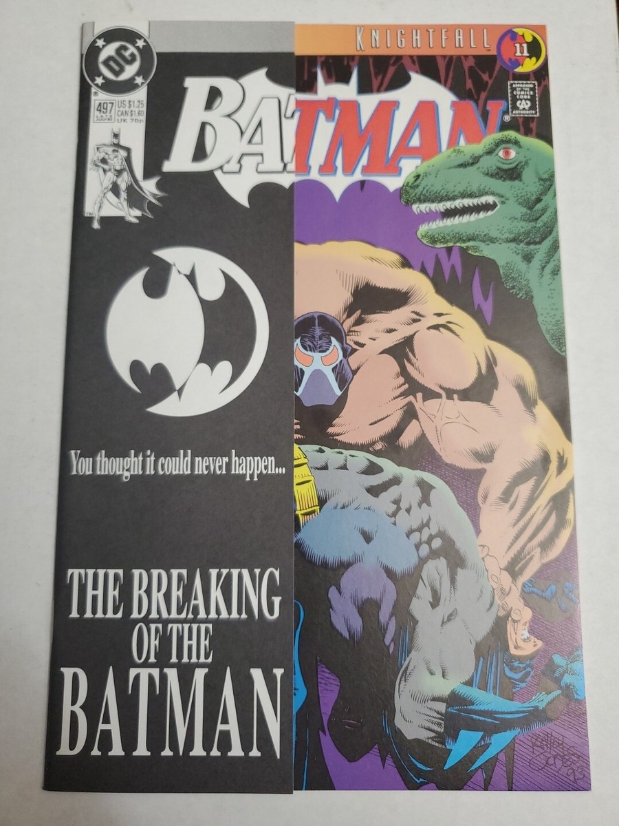 DC Comics Batman #497 Knightfall 11 Aug 1993 Direct MN | eBay