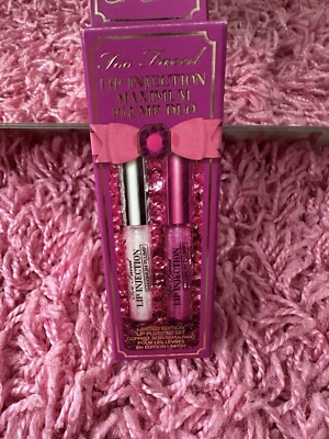 Too Faced Lip Injection Maximum Plump Lipgloss Duo