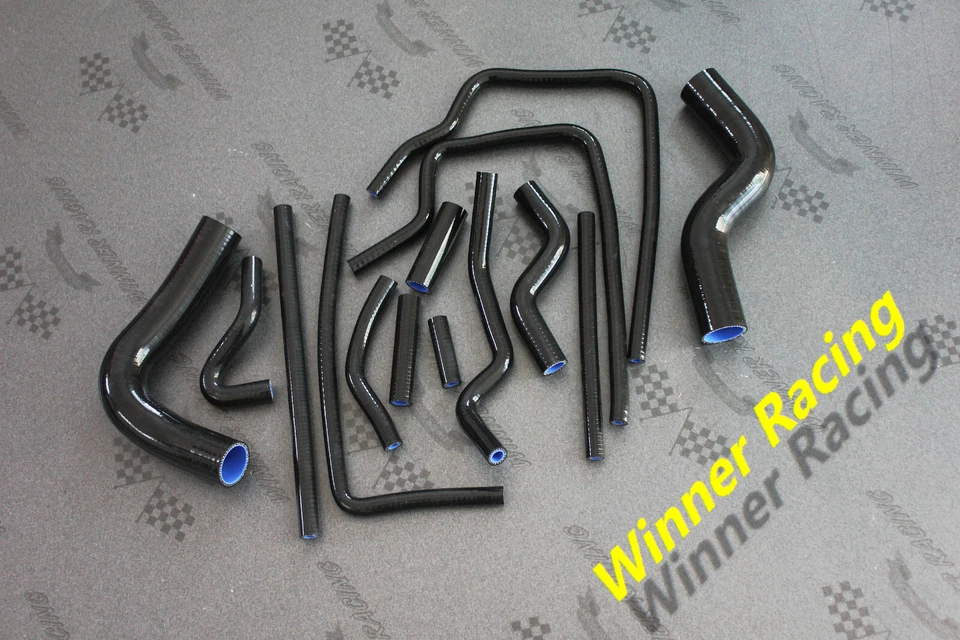 Черный шланг охлаждающей жидкости подходит для Subaru Legacy BD5/BG5 BE5/BH5 GT/RS Twin Turbo 1993-2003 - Изображение 3 из 4