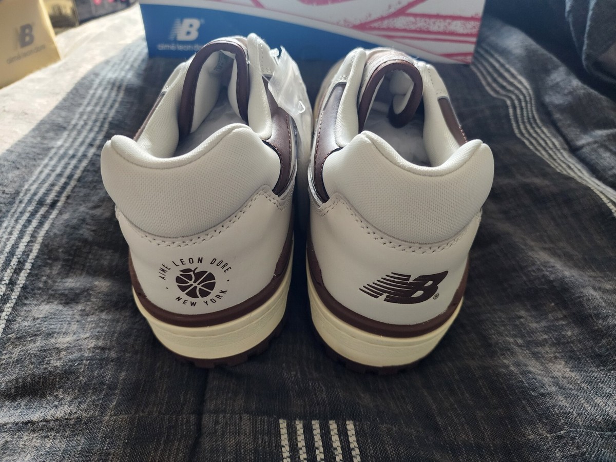 New Balance 550 x Aime Leon Dore ALD Brown White - BB550AB1 