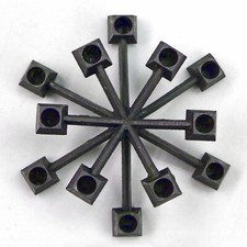 Kerzenhalter Rund Gusseisen