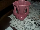 Vintage Niloak Ozark Dawn Double Winged Handle Ceramic Vase