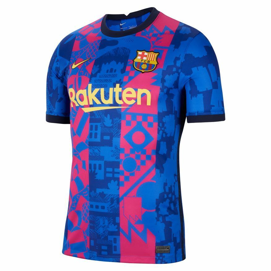 Youth Barcelona F.C. Nike 2022/23 4th Breathe Stadium Replica