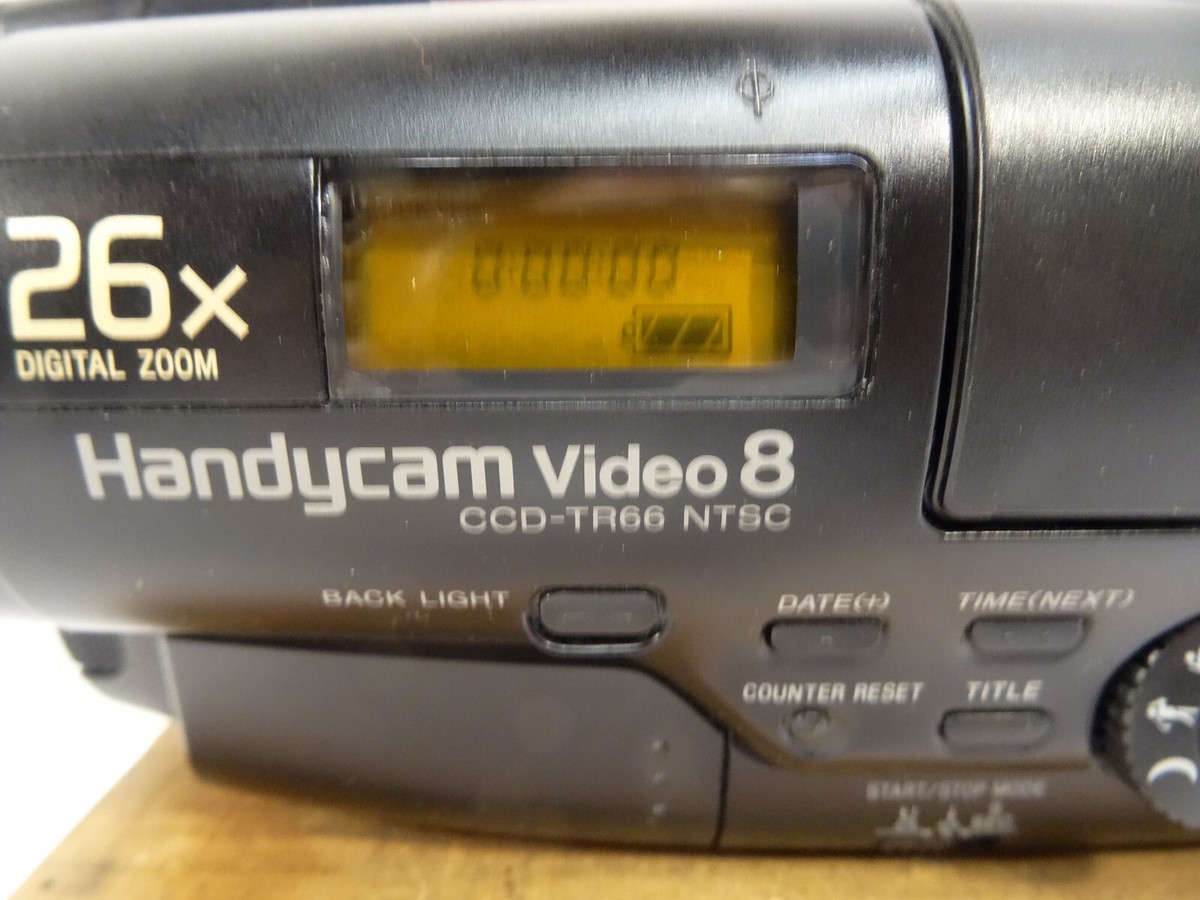 Sony CCD-TR6 Camcorder - Black for sale online | eBay Sony CCD-TR6 Camcorder - Black for sale online | eBay