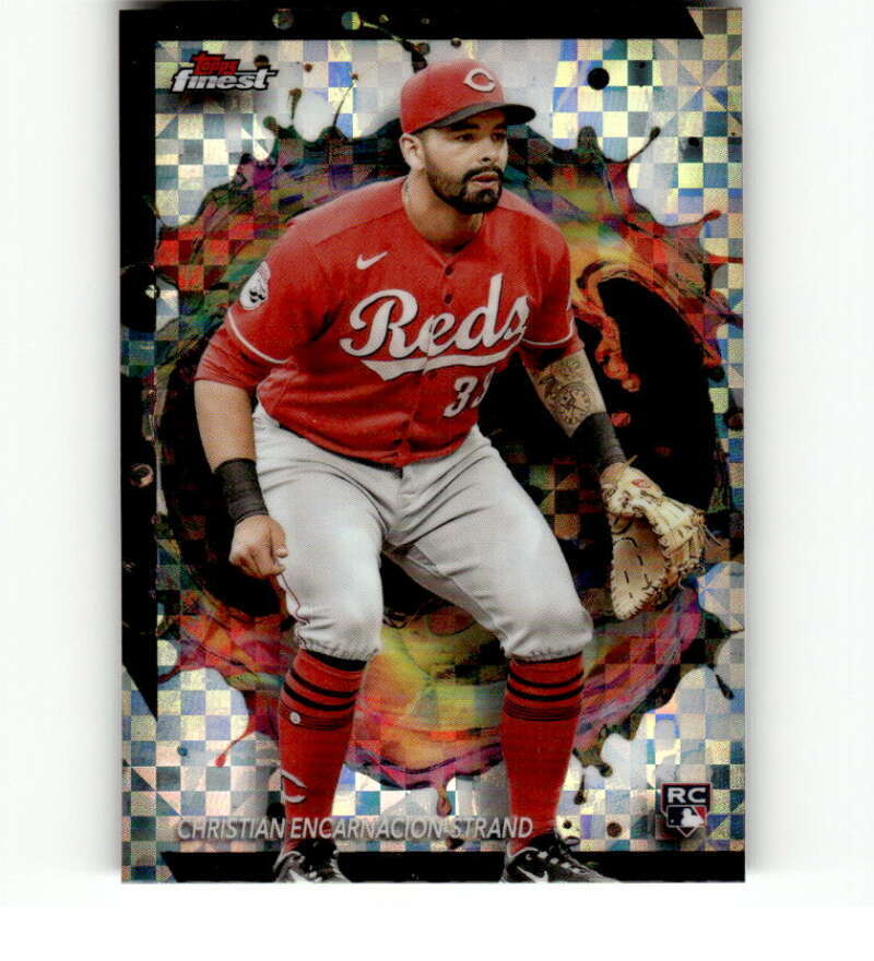 2024 Topps Finest Checkerboard Refractor #257 Christian Encarnacion-Strand RC