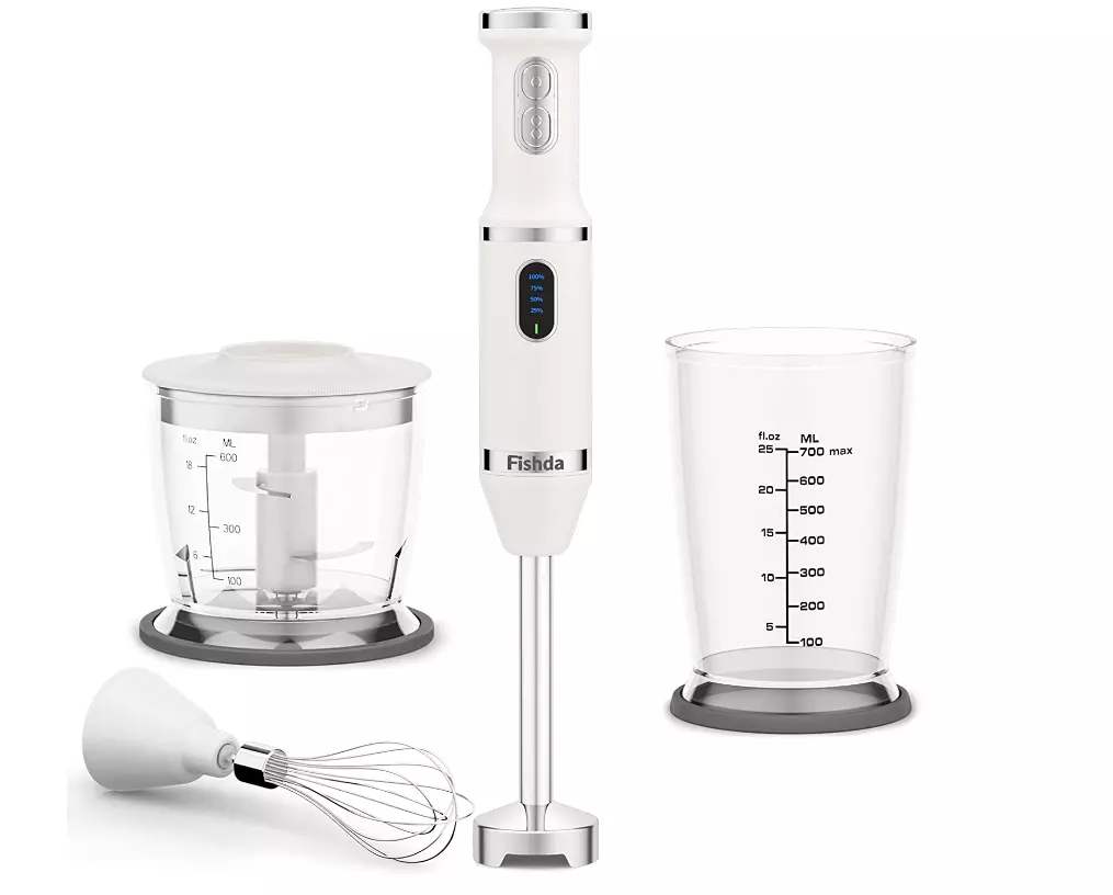 Cordless Hand Blender electric,Immersion Multi-Functional ,4-In-1 original  $129