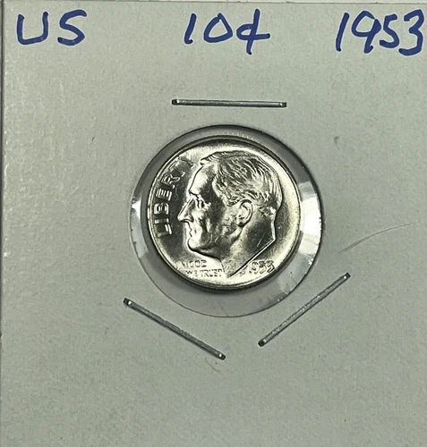1953 Roosevelt Dime  Choice to Gem Uncirculated