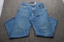 Vintage Y2K Denim Men's Jean's 36x32 Wide Leg Baggy Skater Grunge
