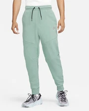 Nike Sportswear Tech Fleece Mens Tapered Joggers Mica Green DR9162 361 - SIZE S