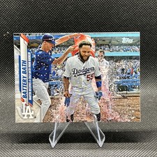 2020 Topps Update #U-284 Battery Bath (Walker Buehler / Russell Martin) Dodgers